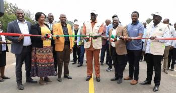 H.E President William Ruto Launches The Ngobit-Withare-Lamuria Tarmac Road